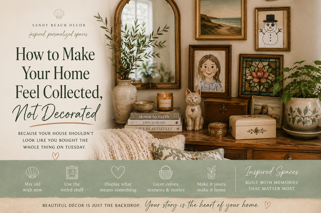 How to Make Your Home Feel Collected, Not Decorated