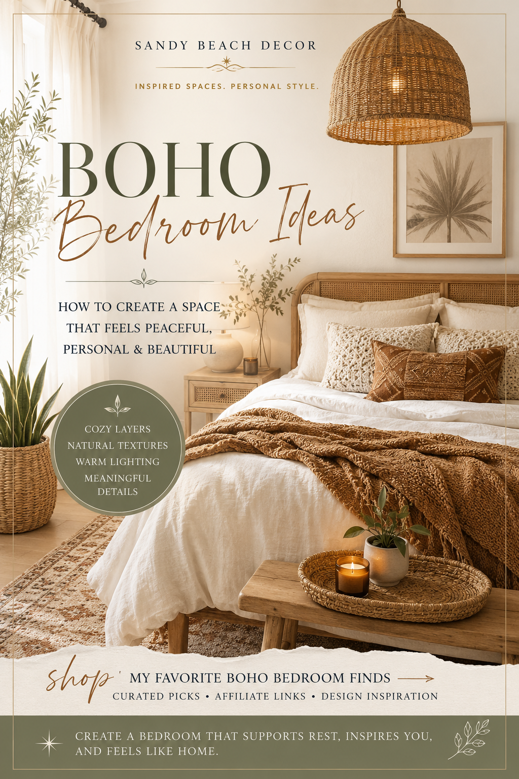 Boho Bedroom Ideas: How to Create a Space That Feels Peaceful, Personal & Beautiful