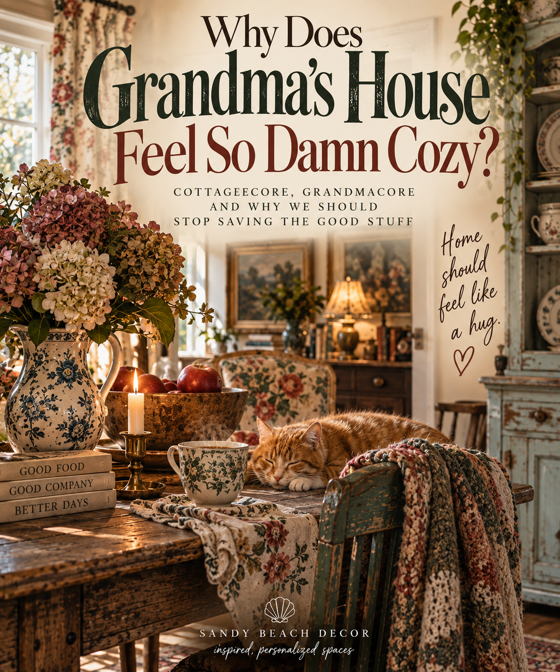 Cottagecore, Grandmacore, and Why We Should Stop Saving the Good Stuff