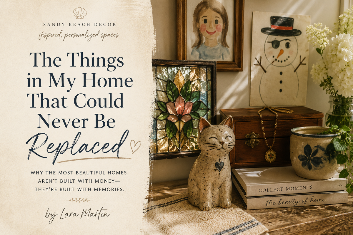 The Things in My Home That Could Never Be Replaced | Decorating With Memories