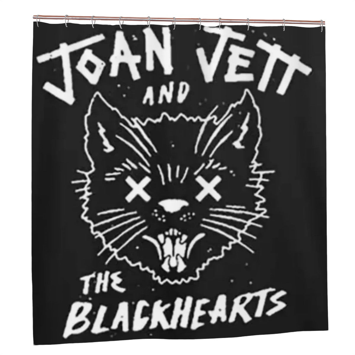 joan jett shower curtain