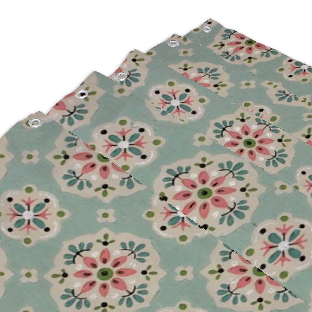 Vintage Botanical  Shower Curtain