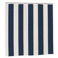 Sandy Beach bathroom decor shower curtain with ocean-themed design, hanging in a modern bathroom setting