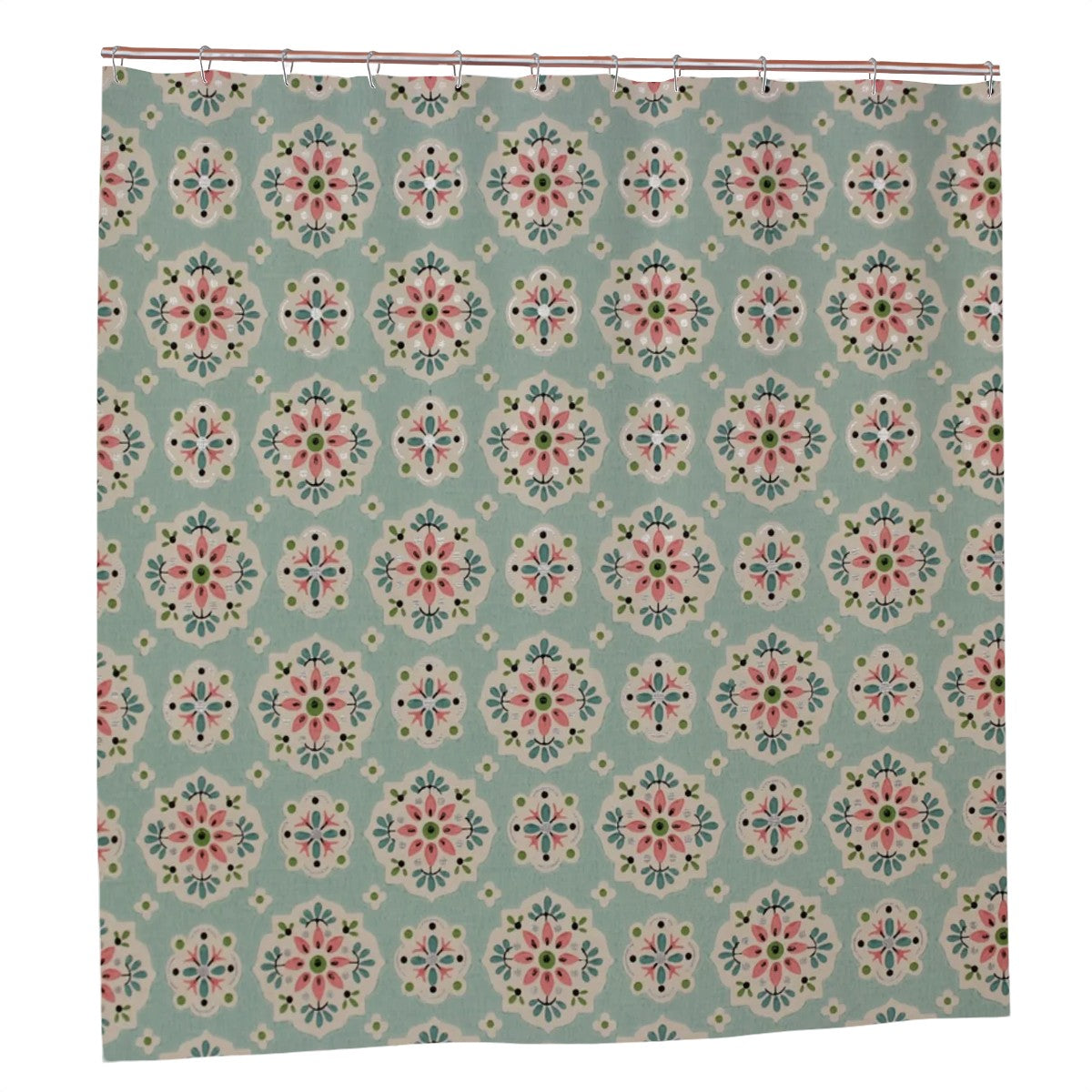 Vintage Botanical  Shower Curtain