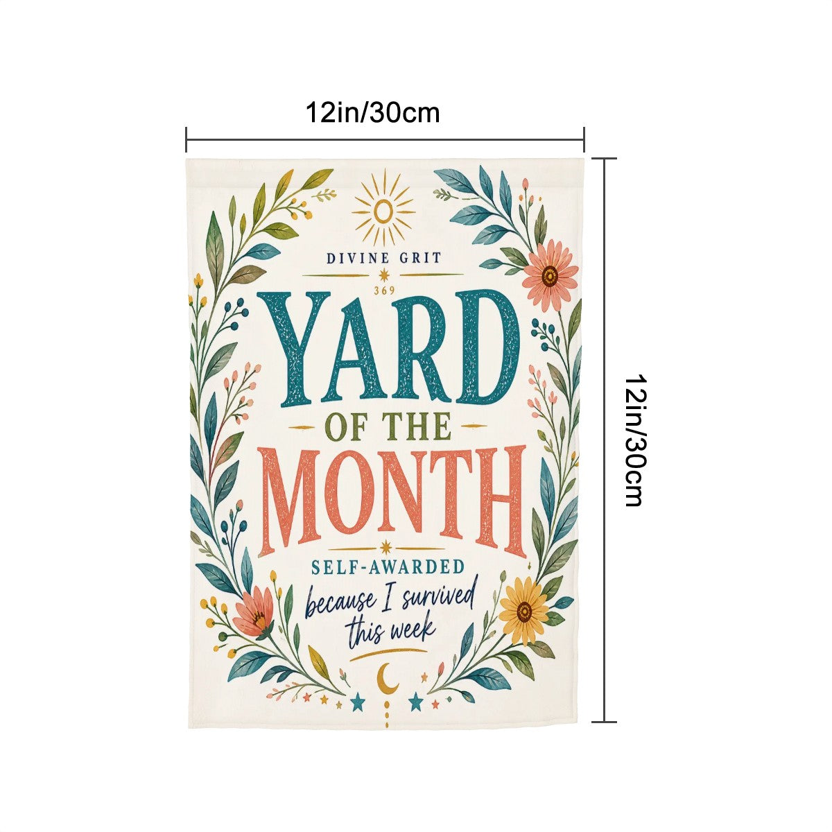 Colorful Sandy Beach garden flags yard decoration outdoors, featuring vibrant outdoor garden decor for landscaping and welcoming outdoor spaces.