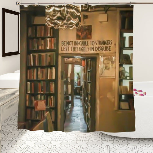 Bookshop Shower Curtain