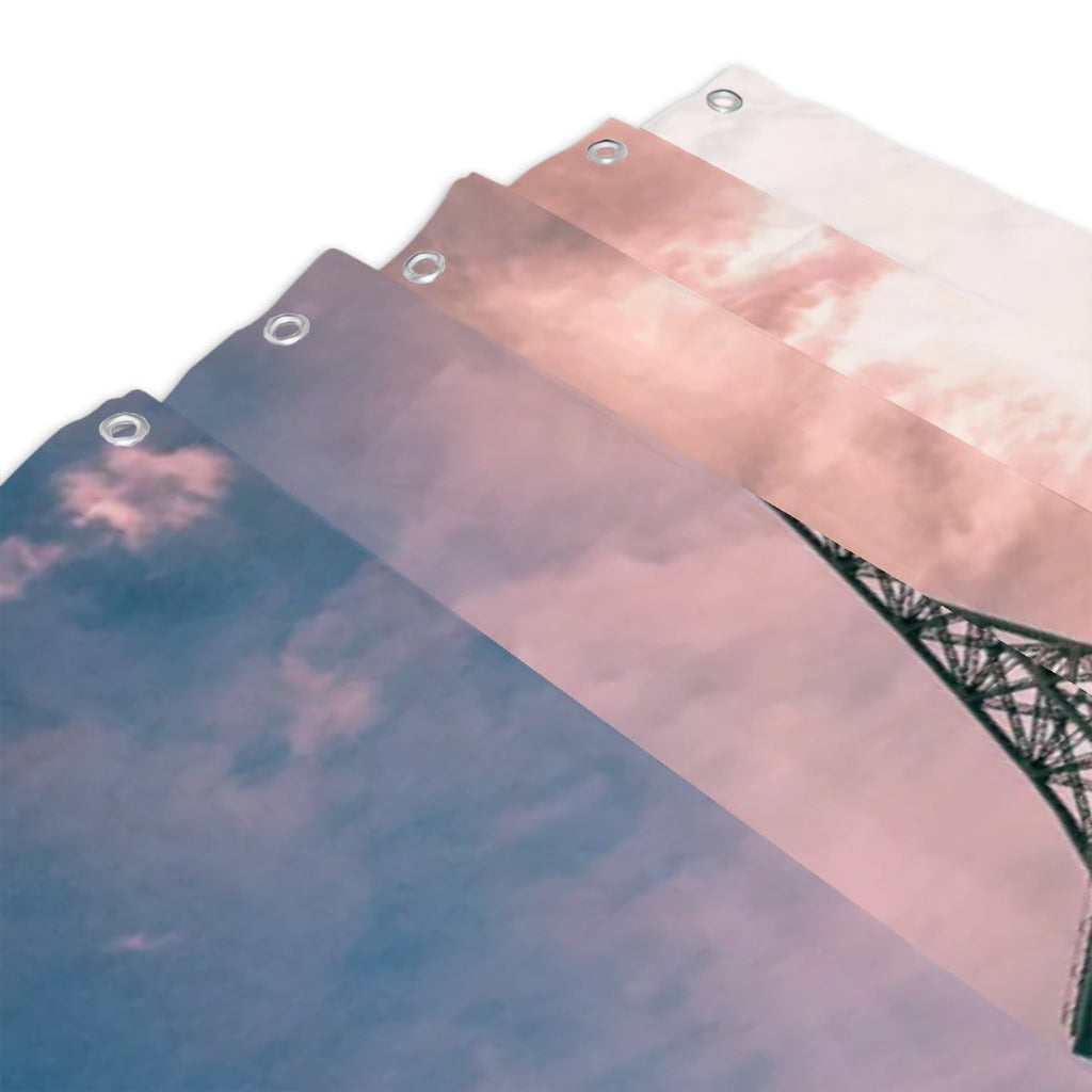 Eiffel Tower Shower Curtain