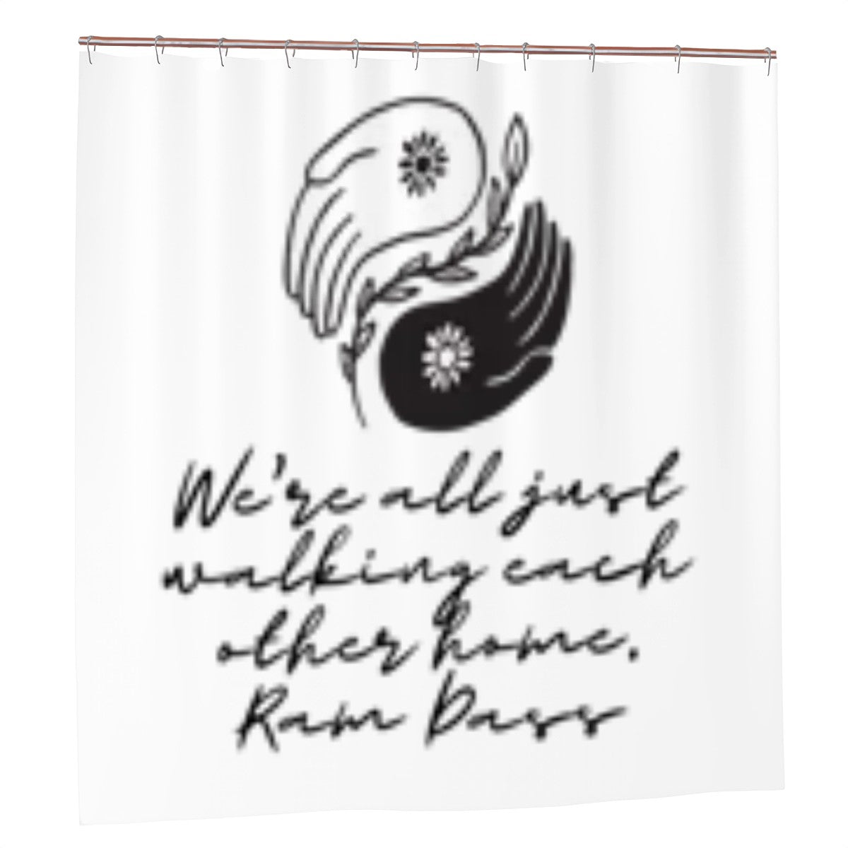 Yin Yang Shower Curtain