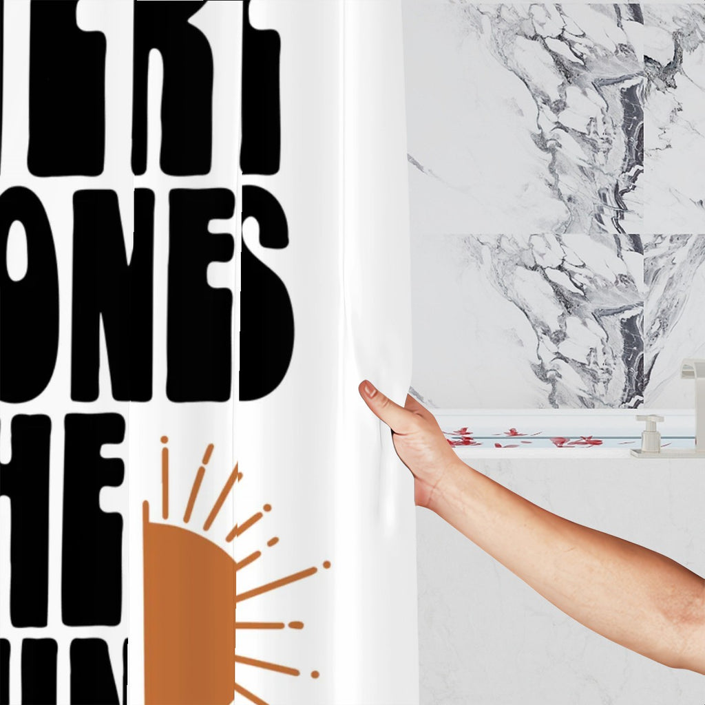 Here Comes the Sun Shower Curtain