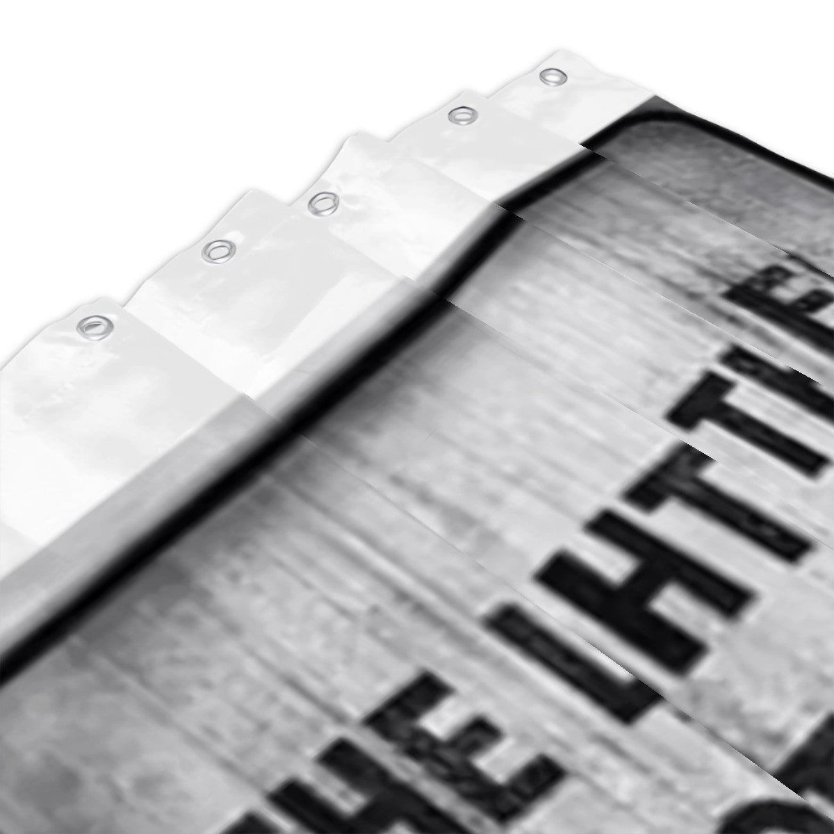 The light is a Train Shower Curtain