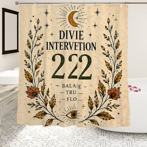 Sandy Beach bathroom decor shower curtain with ocean and sandy beach scene, waterproof fabric, and decorative pattern.
