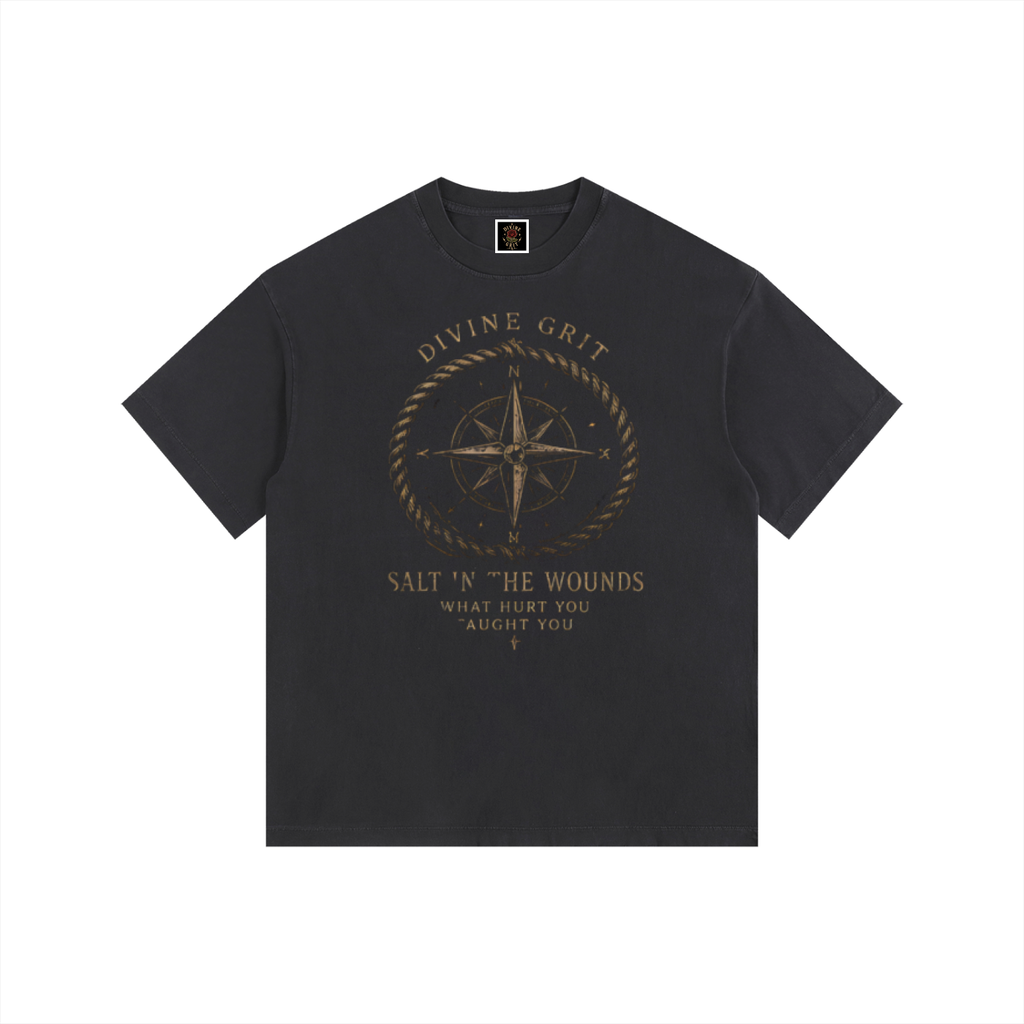 Vintage Washed Oversized Cotton T-Shirt