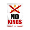 No Kings crown graphic Garden Flag