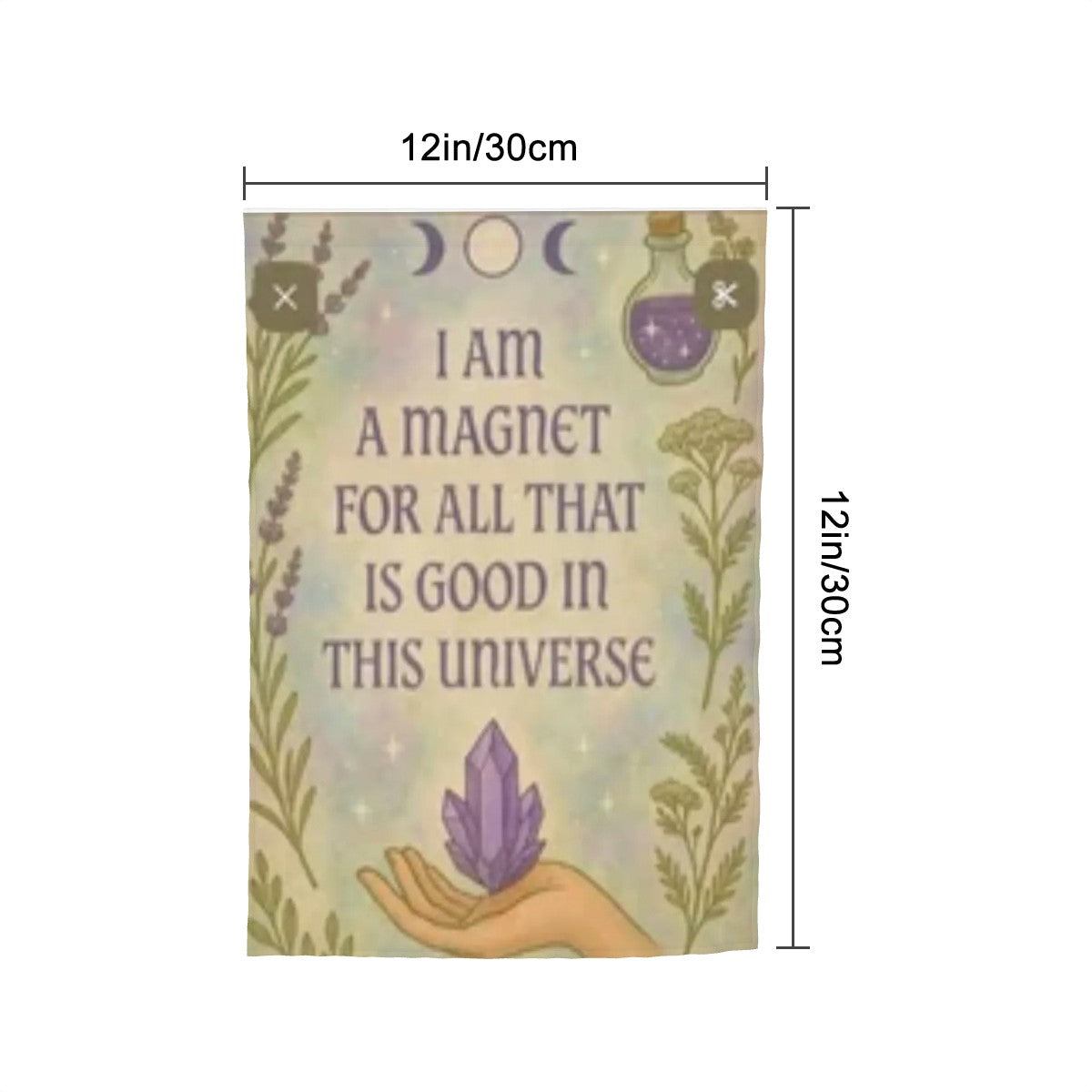 I Am A Magnet For All That Is Good flag