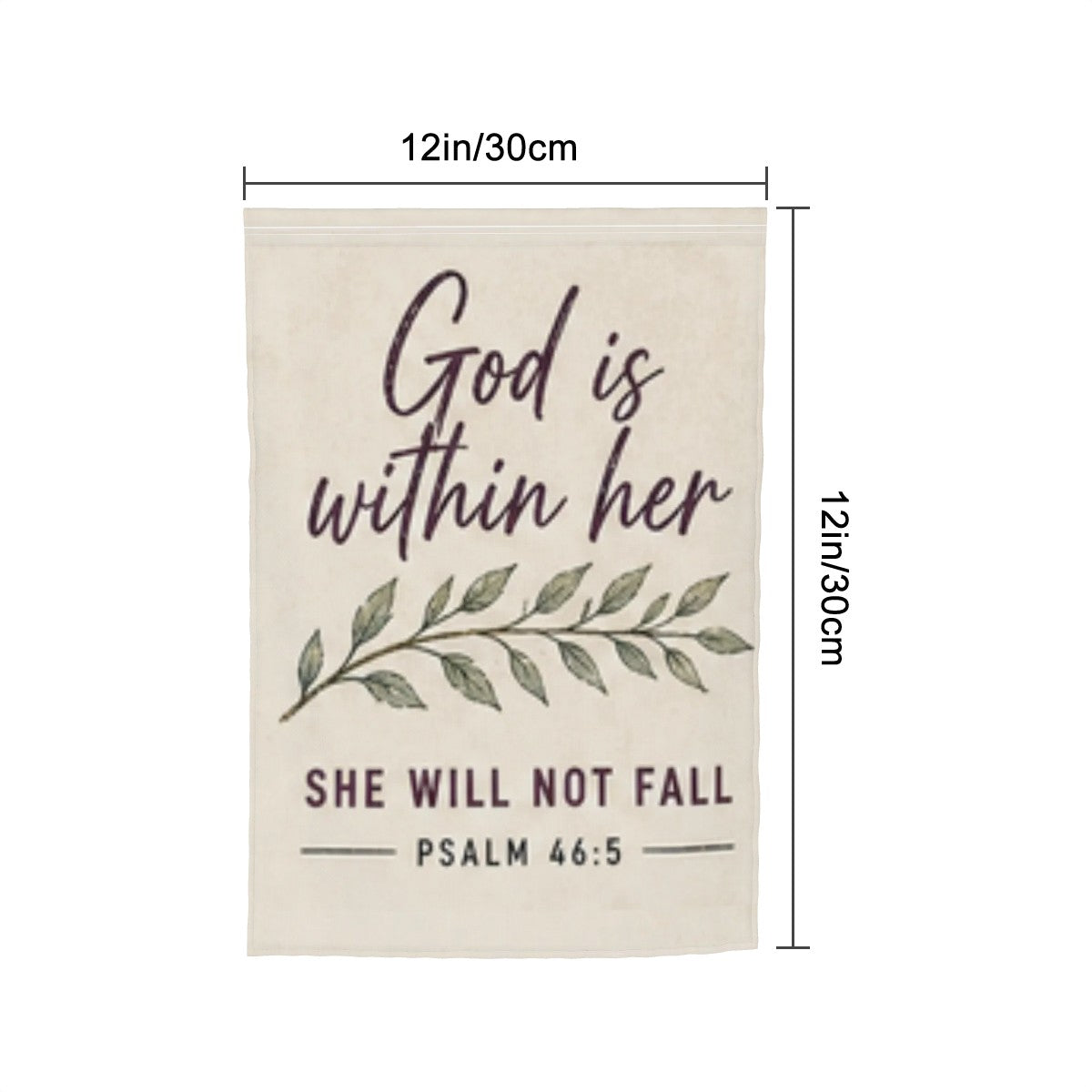 Colorful outdoor garden flag featuring beach scene design from Sandy Beach yard decorations for garden decor.