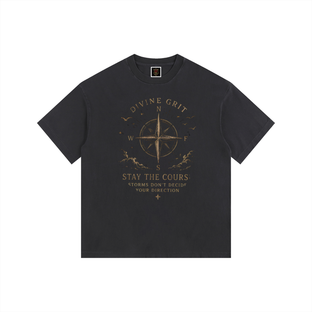 Vintage Washed Oversized Cotton T-Shirt