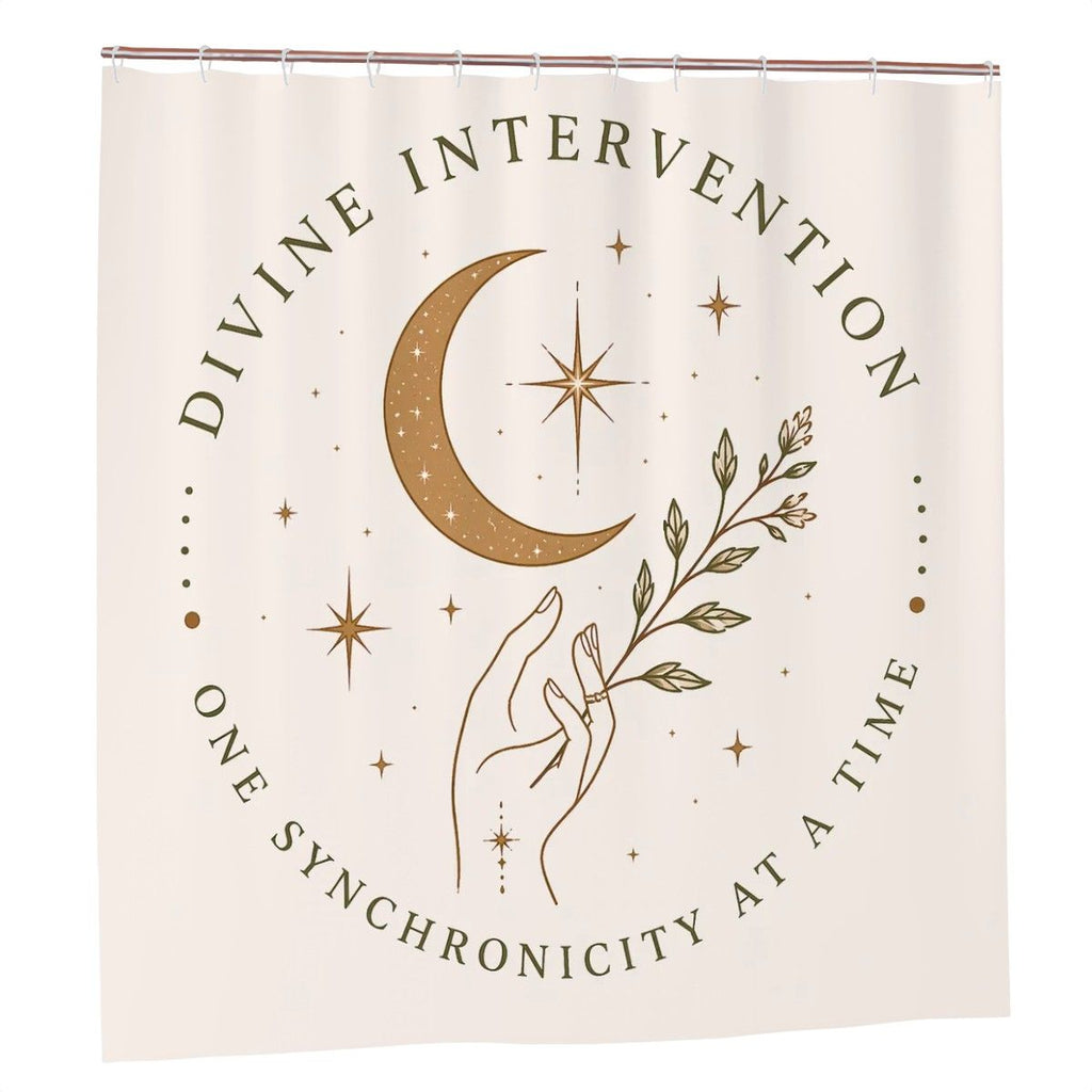 Sandy Beach bathroom decor shower curtain with ocean and sand design, ideal for enhancing bathroom interior style.