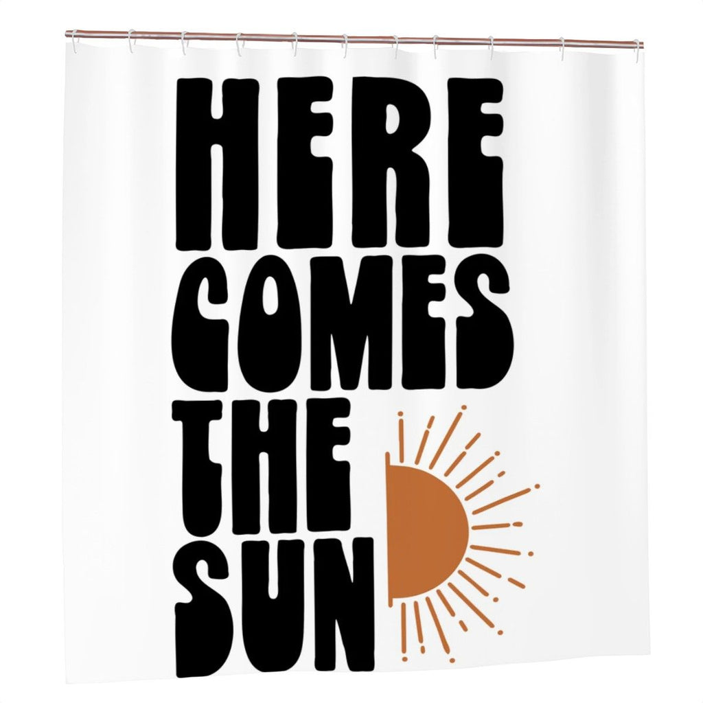 Here Comes the Sun Shower Curtain