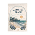 Colorful Garden Flags by Sandy Beach, outdoor yard decorations with vibrant designs for garden decor.