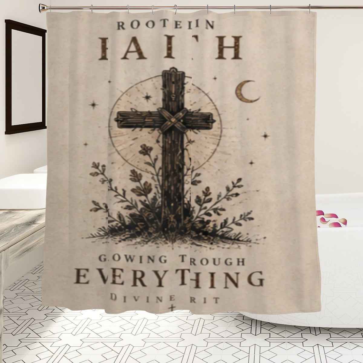Shower Curtain 5d2541805e80438babe939e9993edccd