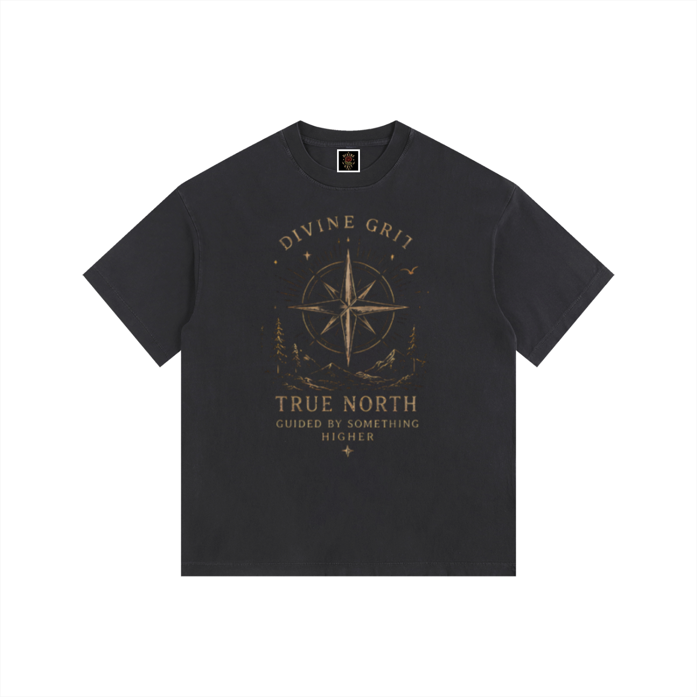 Vintage Washed Oversized Cotton T-Shirt