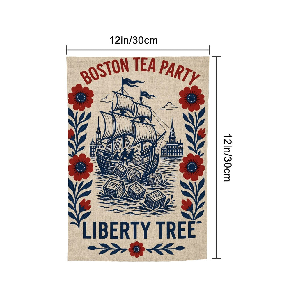 Sandy Beach garden flag yard decoration with colorful outdoor garden decor design, suitable for enhancing outdoor spaces.