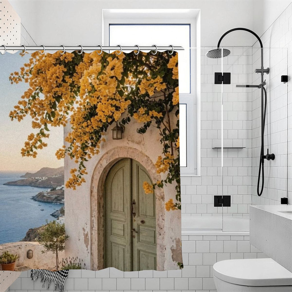 Doorways & Portals Shower Curtain | Architectural Art Bathroom Decor