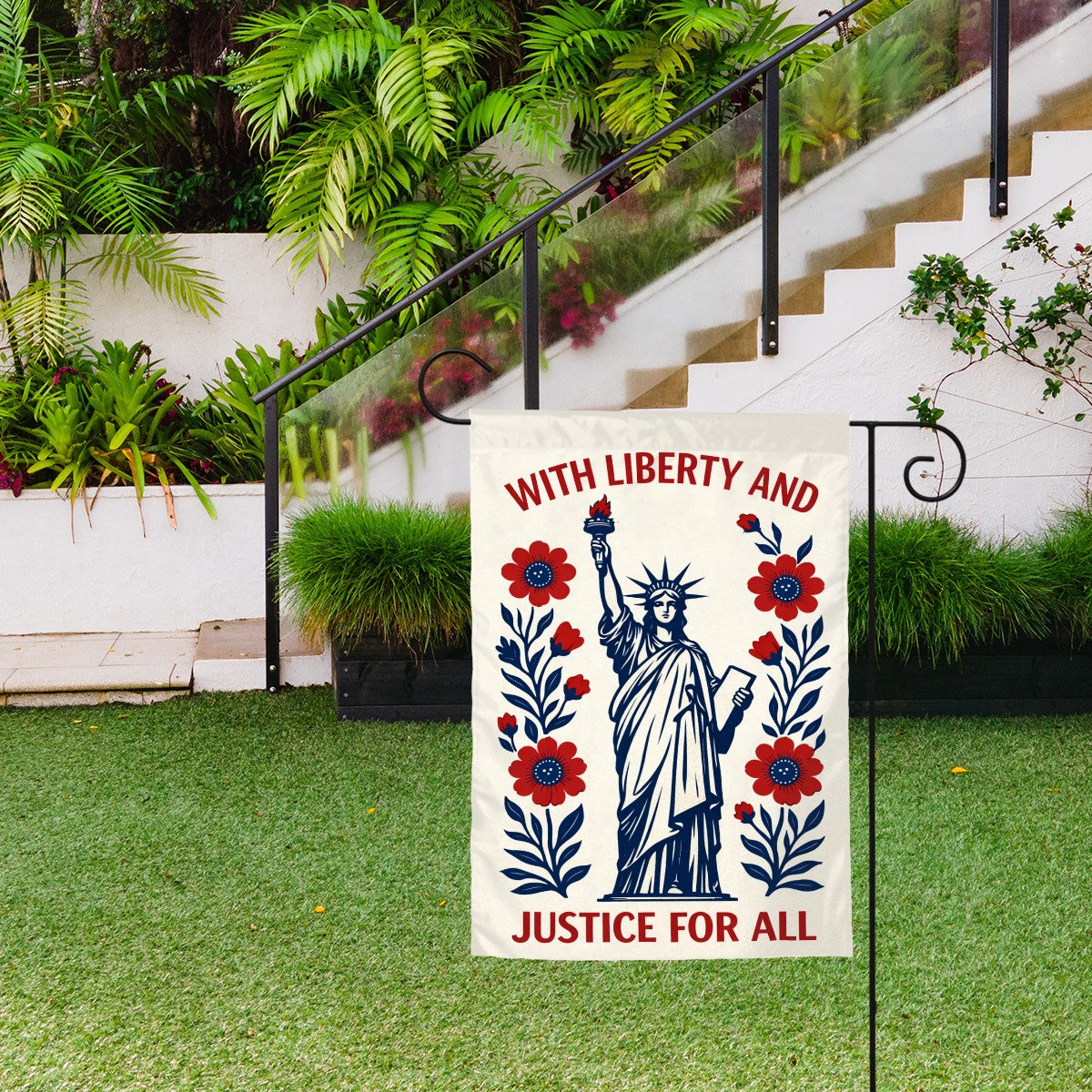 Colorful Sandy Beach garden flag for yard decorations, outdoor garden decor with vibrant design and durable fabric for outdoor display.