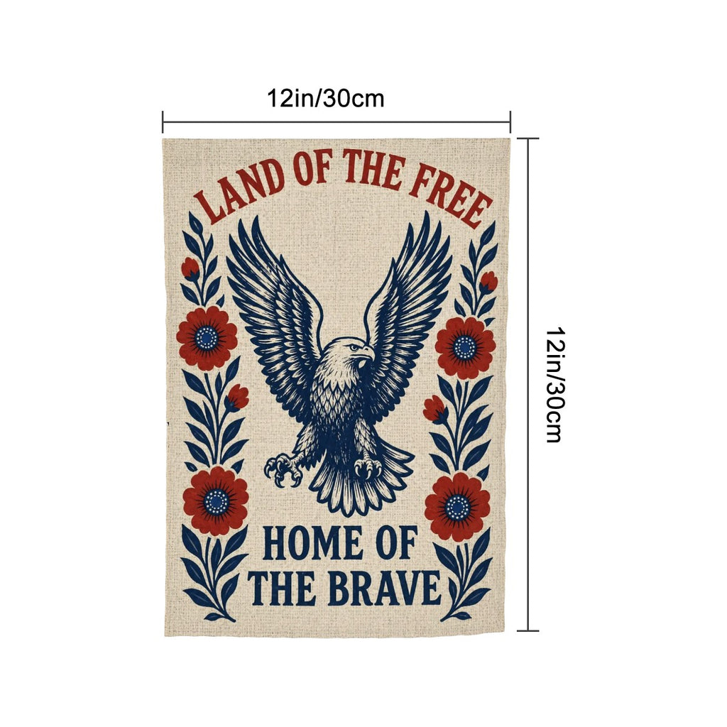 Colorful Sandy Beach garden flag showcasing vibrant outdoor yard decoration for garden decor displays.