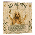 Divine Grit Angel Shower Curtain - 72" x 72" Inspirational Spiritual Art
