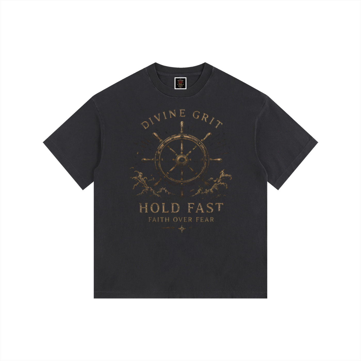 Vintage Washed Oversized Cotton T-Shirt