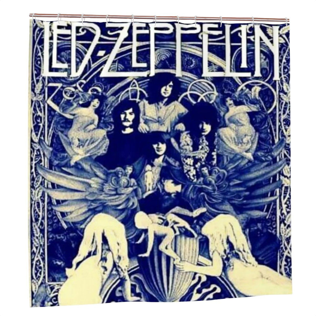 Led Zeppelin Concert poster Shower Curtain