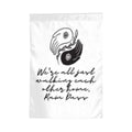 Yin Yang Hands Garden Flag