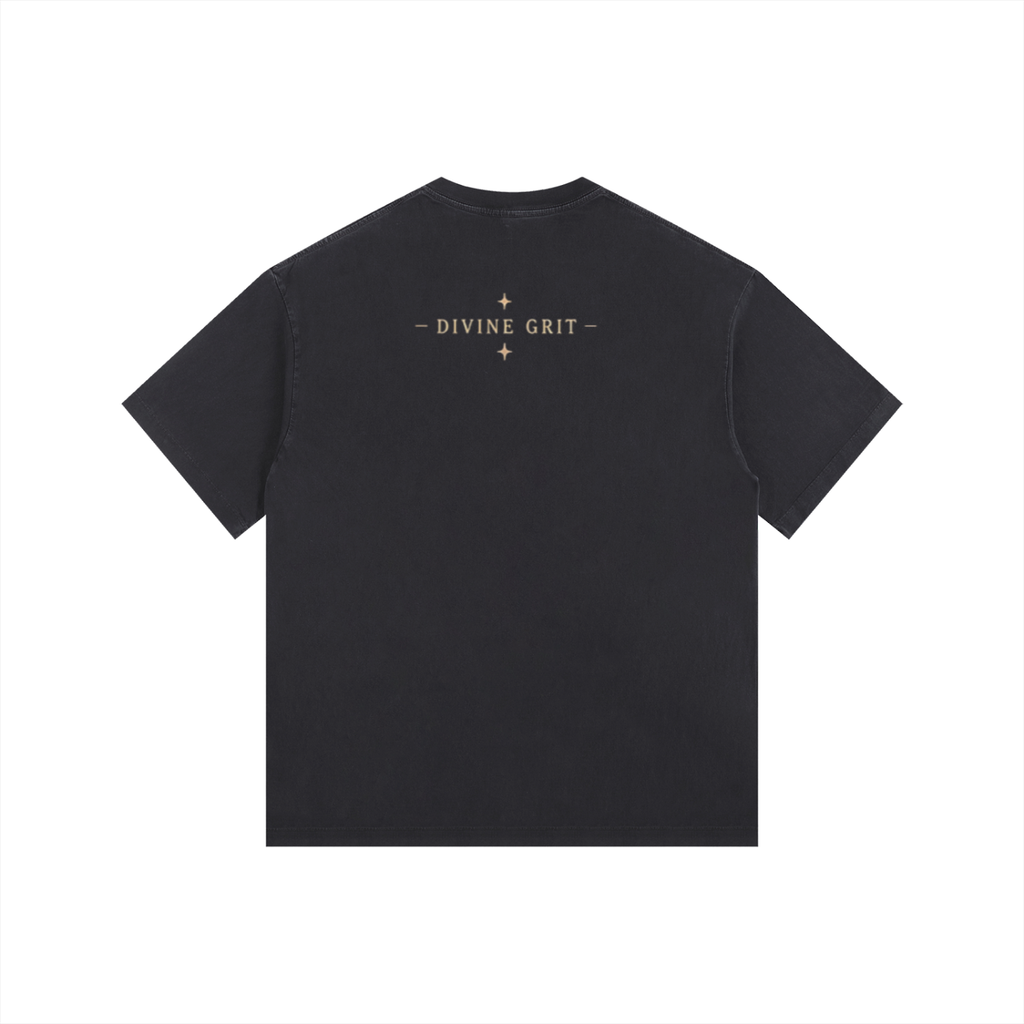 Vintage Washed Oversized Cotton T-Shirt
