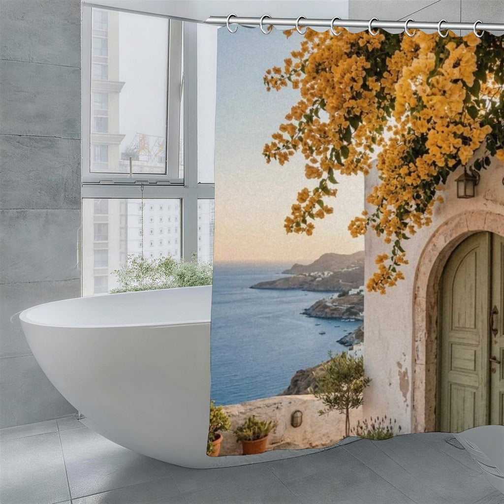 Doorways & Portals Shower Curtain | Architectural Art Bathroom Decor