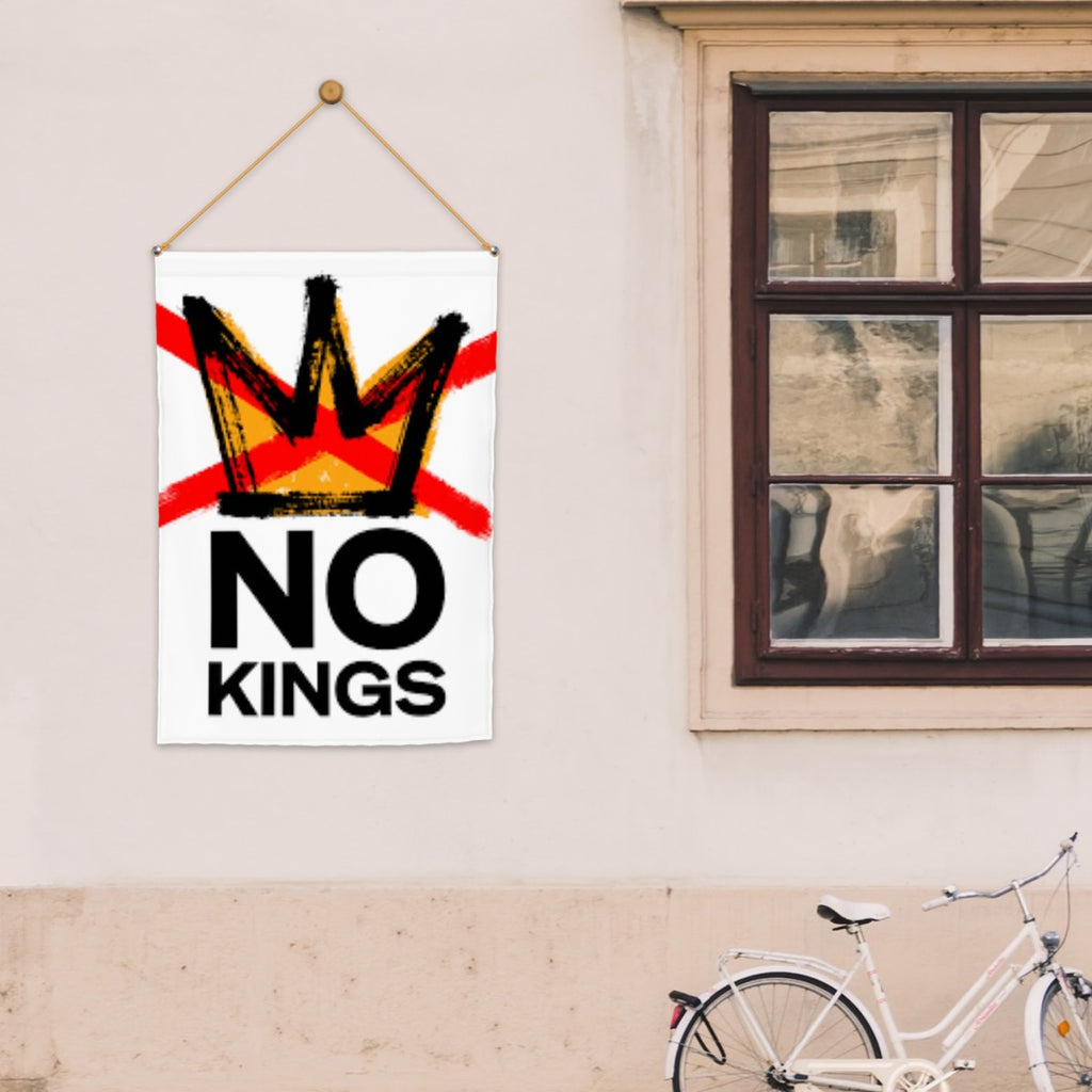 No Kings Garden flag