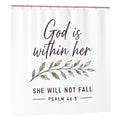 Sandy Beach bathroom decor shower curtain with ocean-inspired design featuring sandy shores and blue waves.