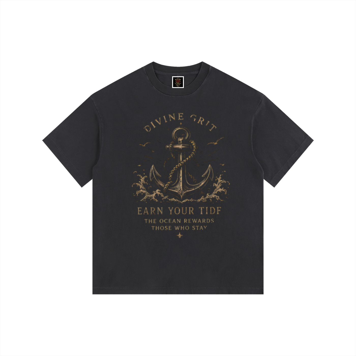 Vintage Washed Oversized Cotton T-Shirt