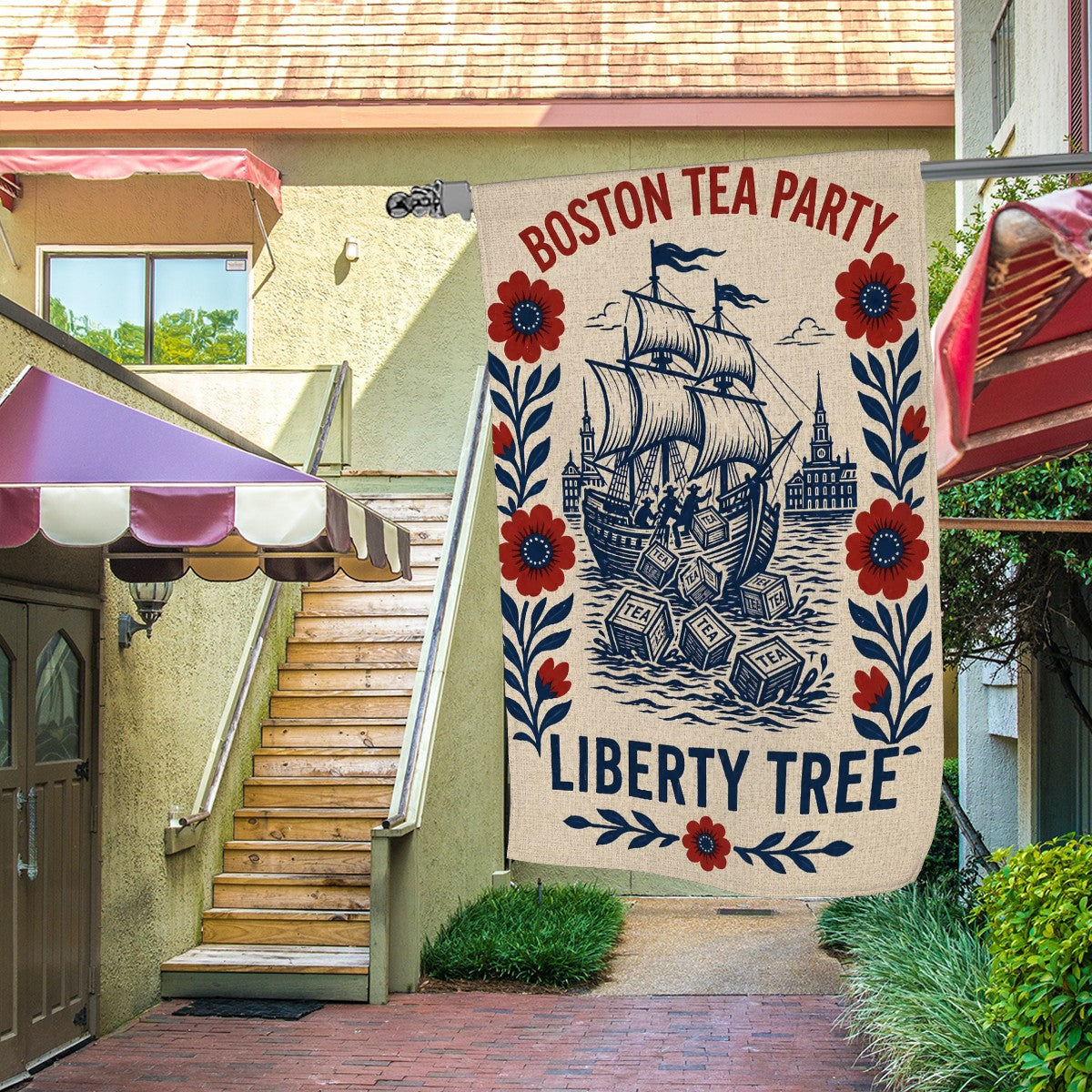 Colorful Sandy Beach garden flags for yard outdoor decor, featuring vibrant designs perfect for garden decoration.