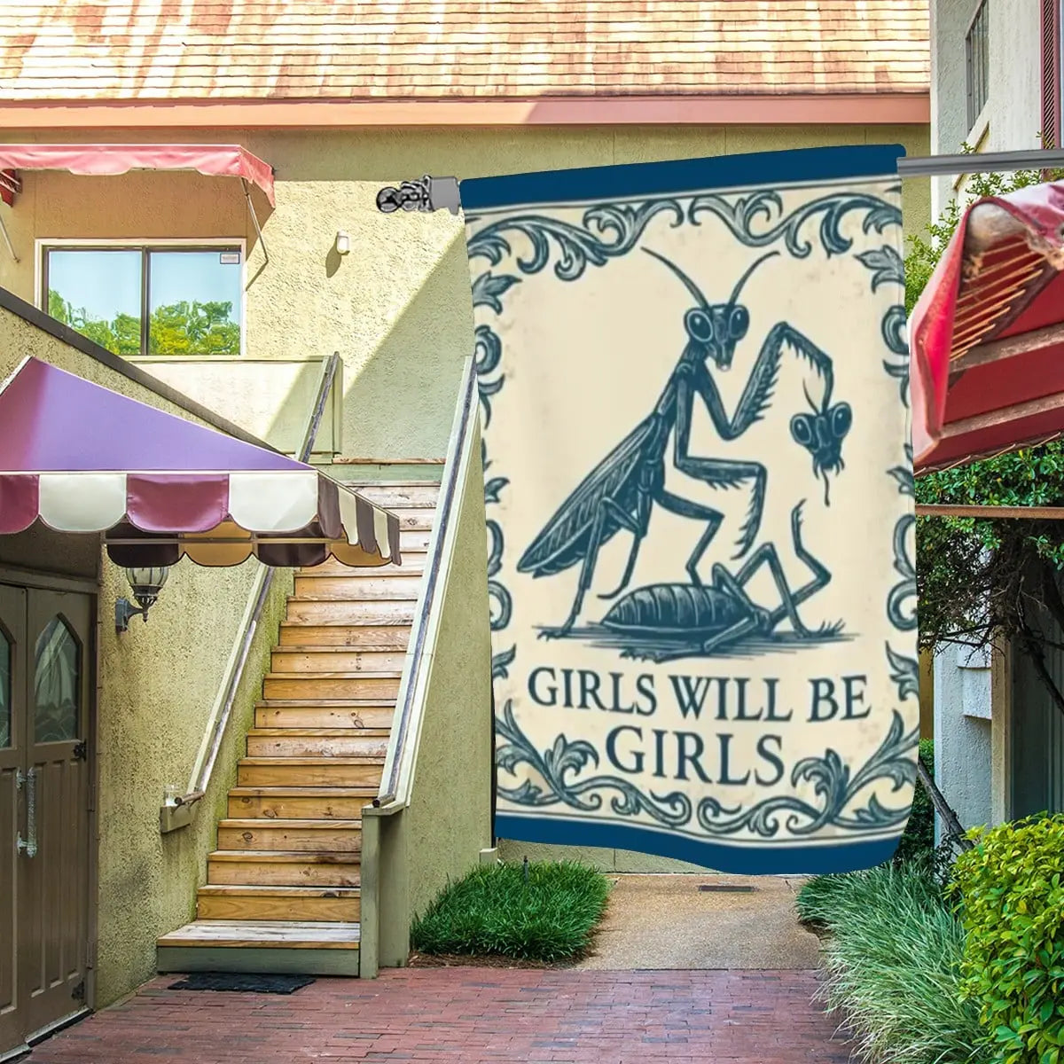 Garden Flags Yard Decorations Outdoor Sandy Beach