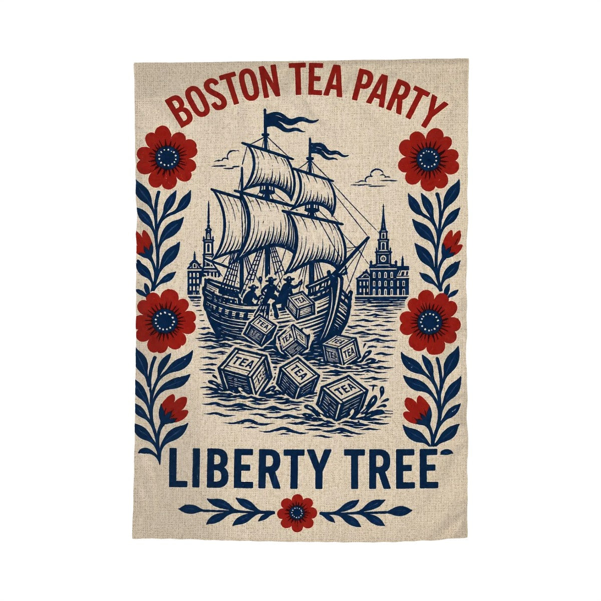 Colorful Sandy Beach garden flag for yard decoration, outdoor garden decor with vibrant design and weather-resistant fabric.
